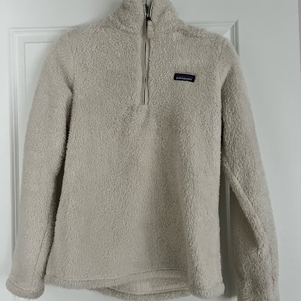 Patagonia Cream Fleece Sherpa Pullover